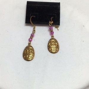 Easter egg earrings